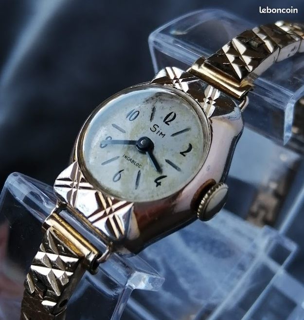Montre Mécanique Vintage Santima Pour Femme - À Réparer, Occasion