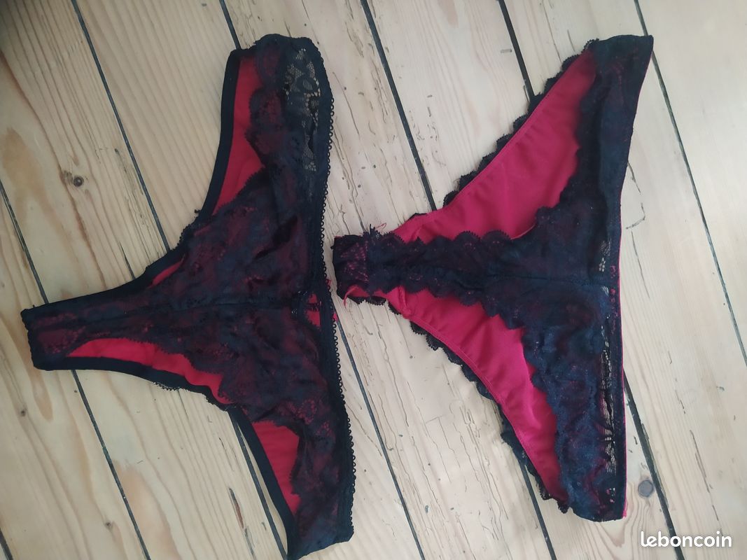 Ensemble lingerie rougegorge (image 1)