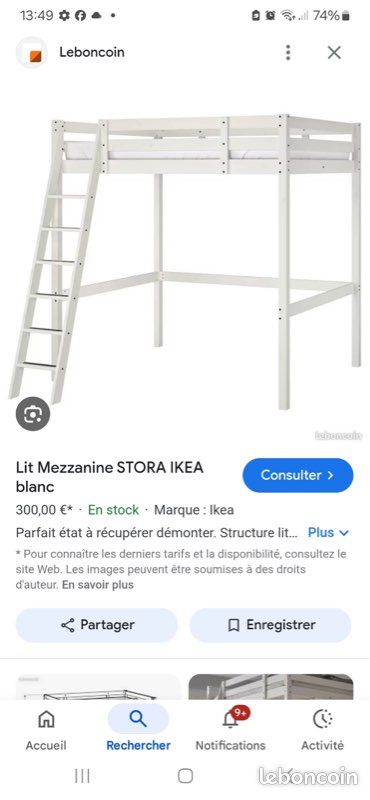 Lit superposé (image 1)