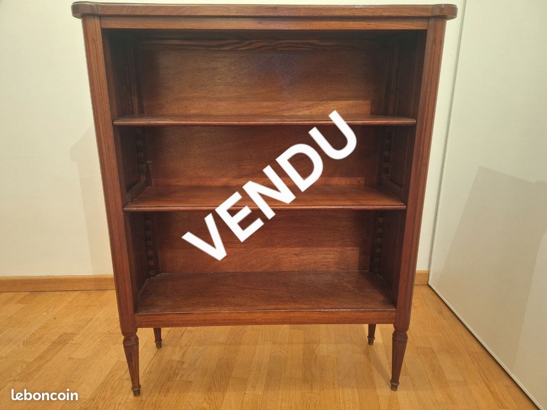 Petite bibliothèque ancienne style Directoire (image 1)