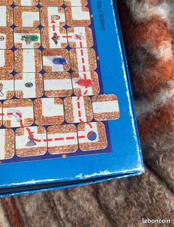 Jeu De Société Labyrinthe Ravensburger - Édition 1995 - Pour Enfants à Partir De 2 Joueurs - Occasion, Jeu De Stratégie En Carton