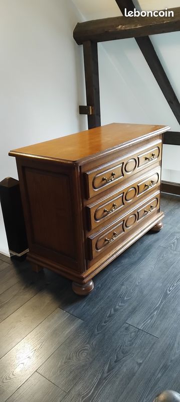 Commode bois massif style rustique (image 2)