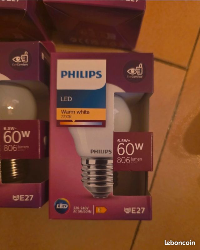 Lot ampoule led Philips (image 2)
