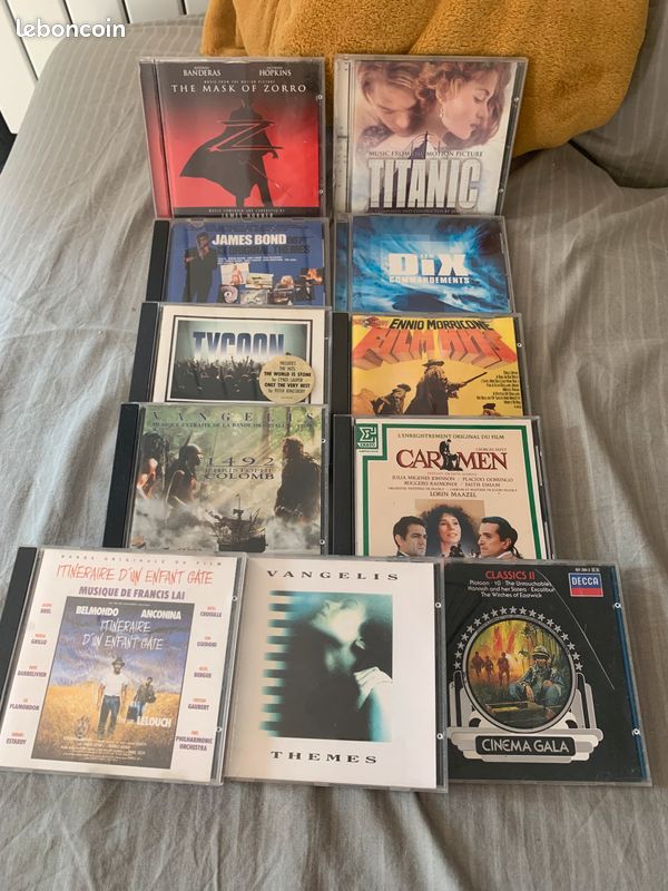 11 cd musique de film (image 1)