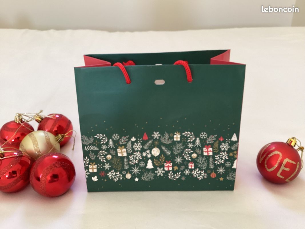 Grand Sac-cadeau De 13 Po De Noël, Papier Kraft, Hallmark