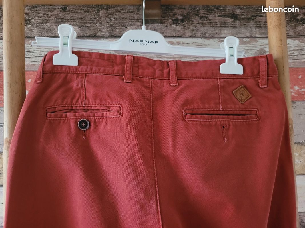 Pantalon Homme Jules Taille 38 - Coupe Droite Classique Gris - Occasion En Très Bon état - Polyvalent