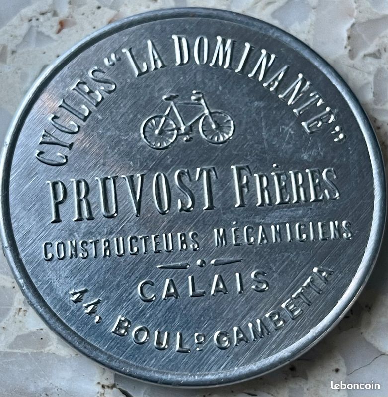 Pub CYCLES LA DOMINANTE Calais Pruvost Frères (image 1)