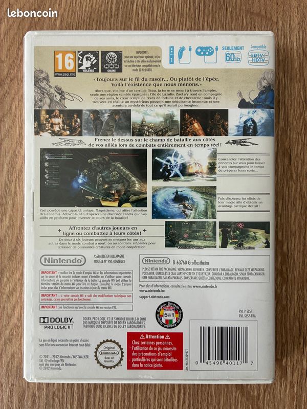 Jeu WII The Last Story (image 3)