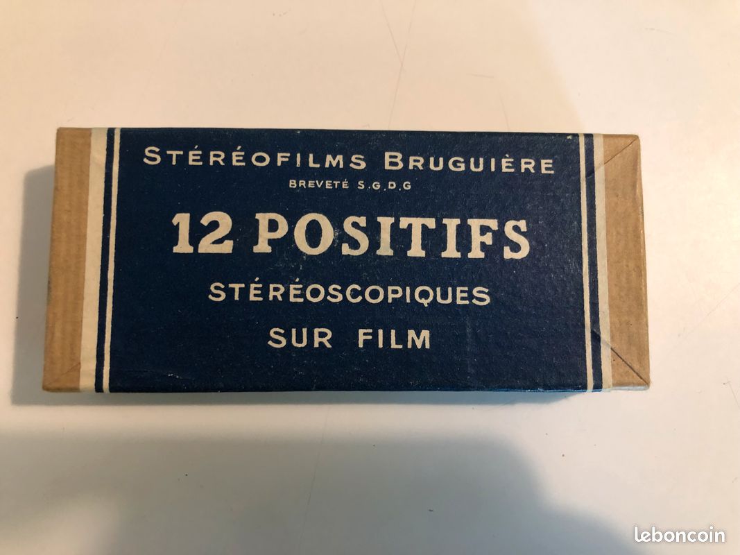 Stéréoscope Bruguière ancien et 10 boites de films (image 6)