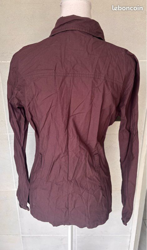 Taille M – Veste prune boutonnée Naf Naf (image 3)