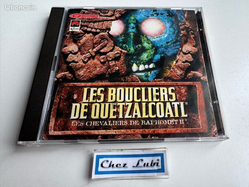 Les Chevaliers De Baphomet 2 : Les Boucliers De Quetzacoatl - PC - Très Bon état