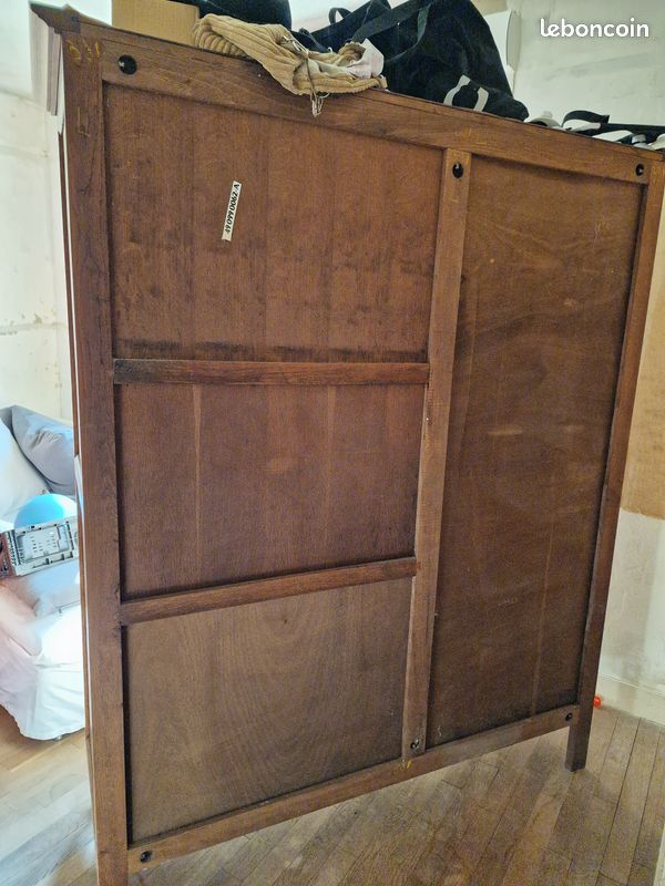 Meuble ancien en bois multi usages (image 4)