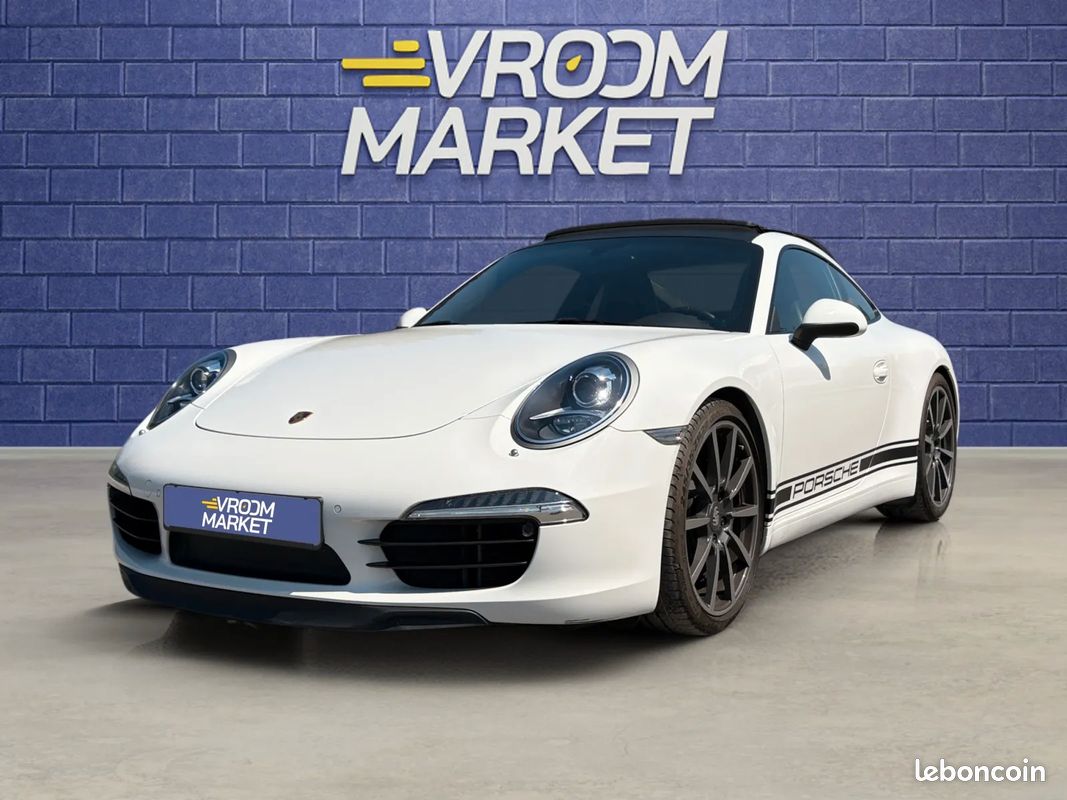 PORSCHE 911 (991.1) Coupe 3.8 400ch Carrera S PDK - Sport Chrono Plus - Cuir étendu - TO - Echappement sport (image 1)