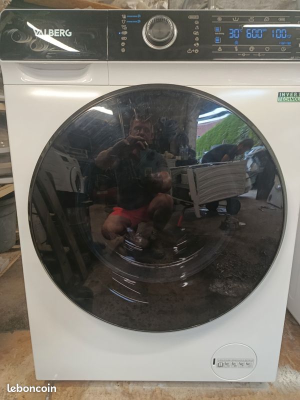 Lave linge Valberg 10 kg 1400 trs min A+++ super silence (image 4)