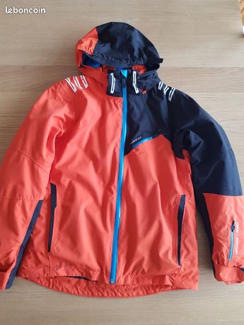 Doudoune de ski chaude et imperméable fille 6-14 ans, 500 WARM rose WEDZE