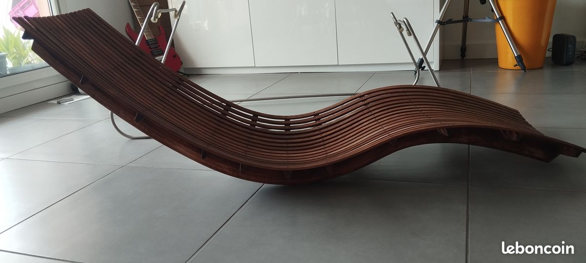 Chaise longue teck unopiu (image 4)