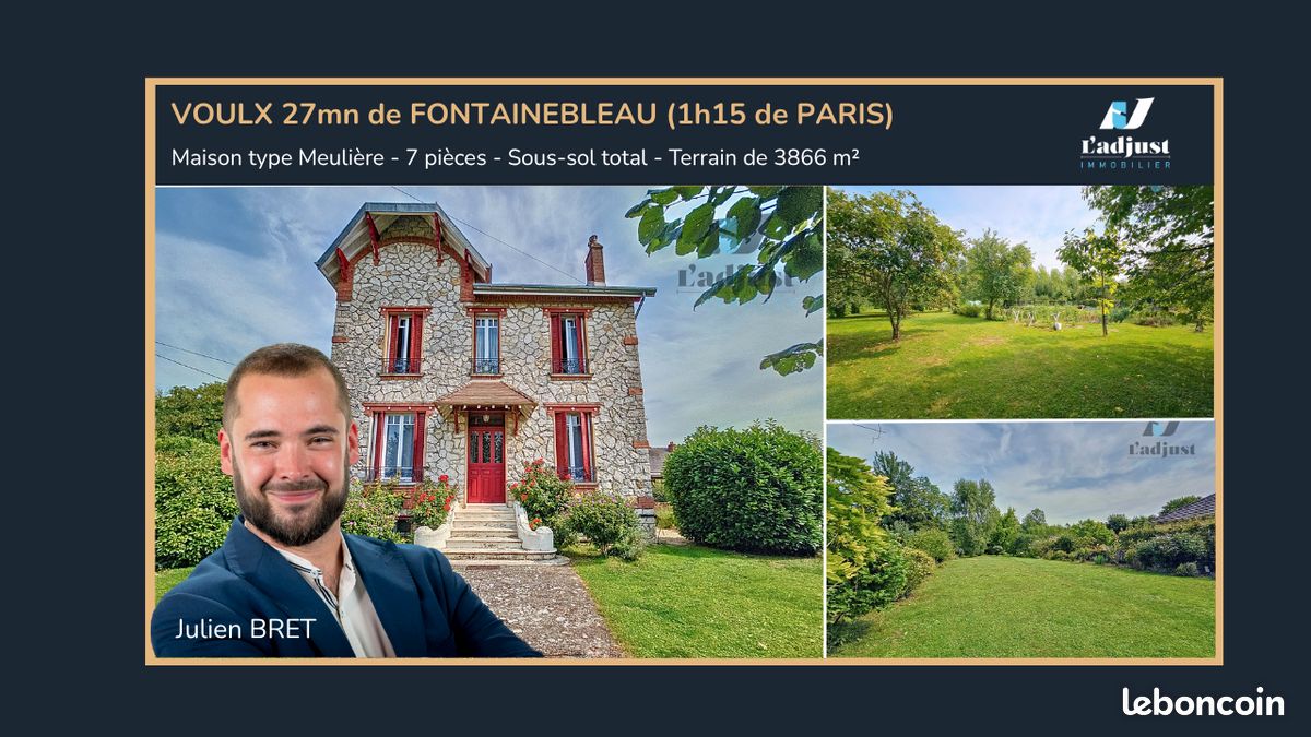 Maison 7 pièces 138 m² · à Voulx · 138 m² · 260 000 €