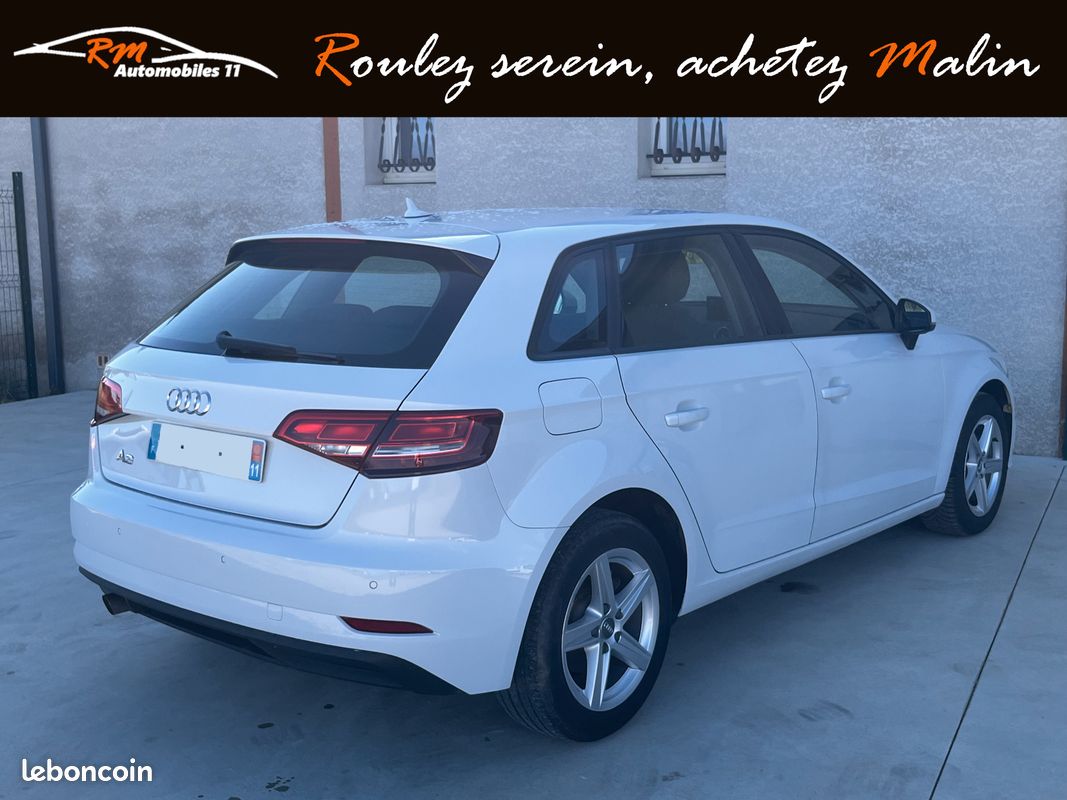 A3 Sportback 1.6 TDI 116ch Business line S tronic 7 / Garantie 12 mois (image 3)