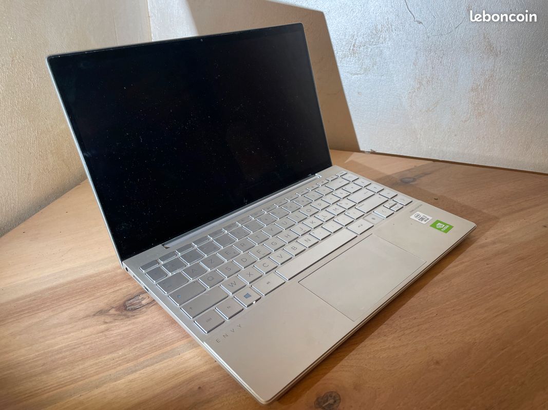 Ordinateur HP ENVY 13-ba0018nf - Core i7 I7-10510U 1.8 GHz 16 Go RAM 1 To SSD Argent AZERTY (image 2)