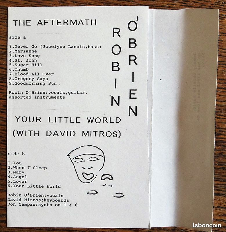 Robin O'Brien - The aftermath / Your little world - cassette rare (image 2)