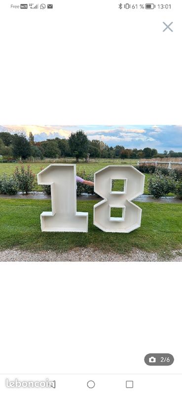 Chiffre 18 decoration (image 5)