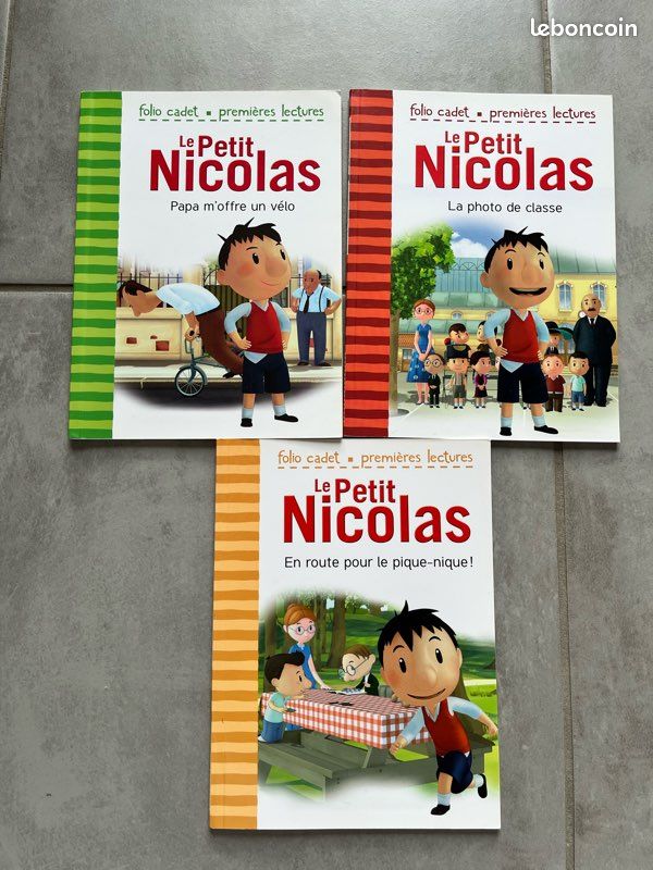 Lot de 3 livres « Le petit Nicolas » (image 1)