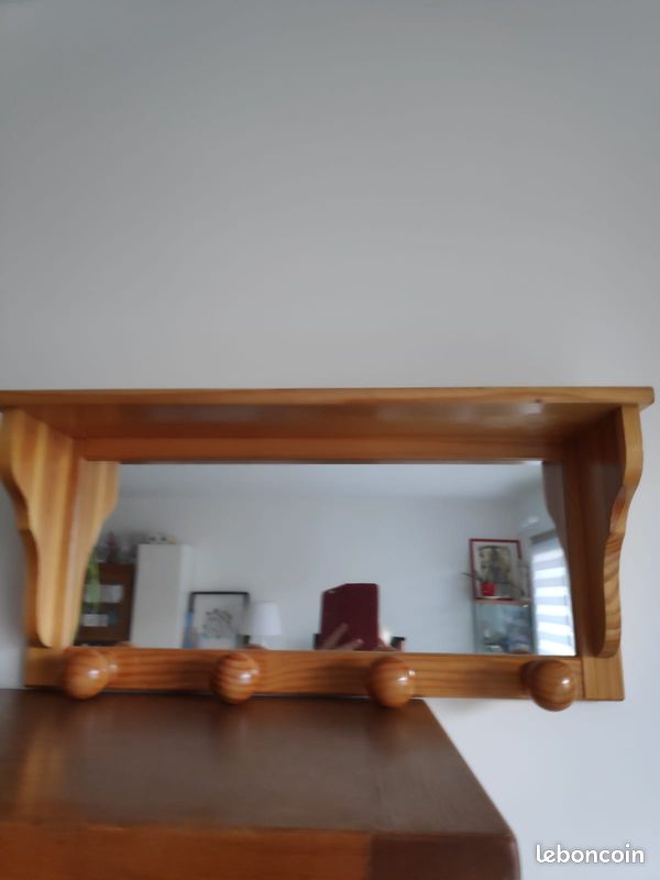Étagère/porte-manteau/miroir (image 2)