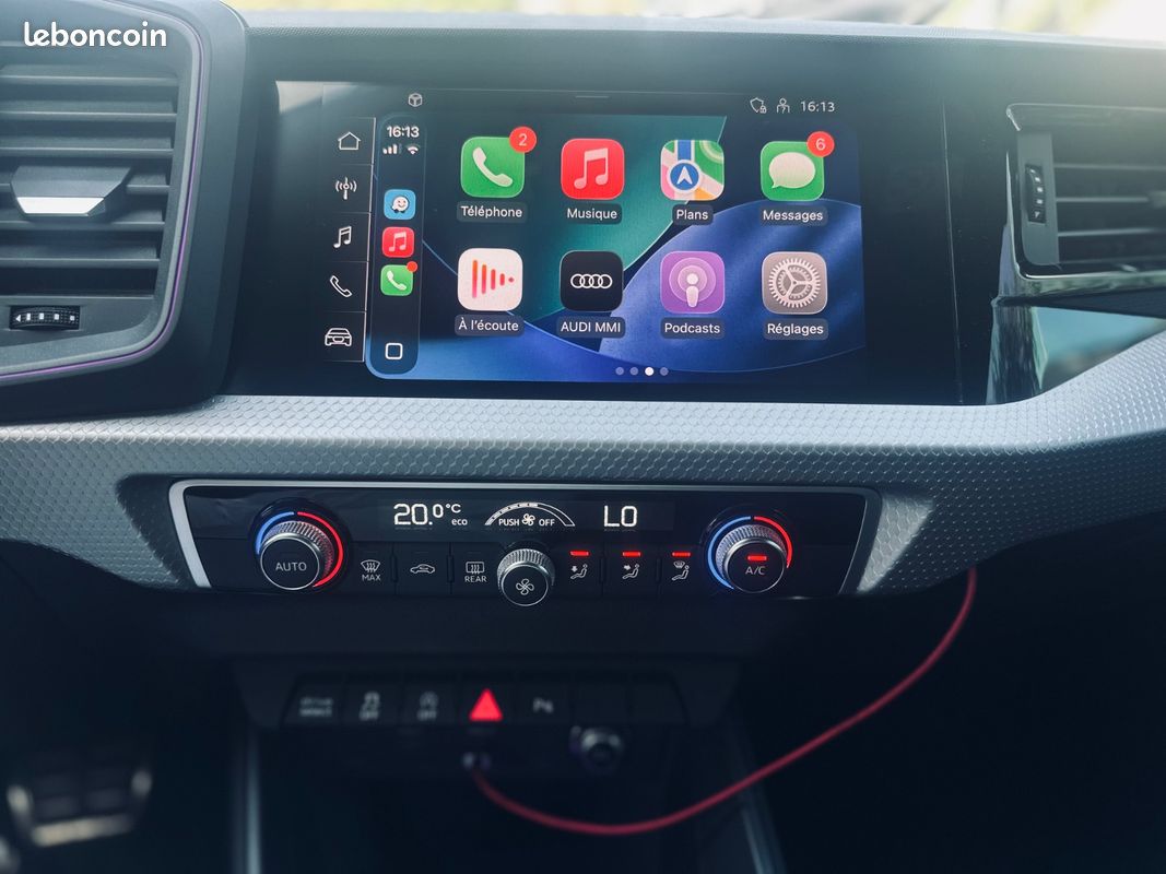 Audi A1 Sportback 35 TFSI 1.5 150CH S-line + CARPLAY + ECLAIRAGE D'AMBIANCE + 2EME MAIN + GARANTIE 12 MOIS (image 15)