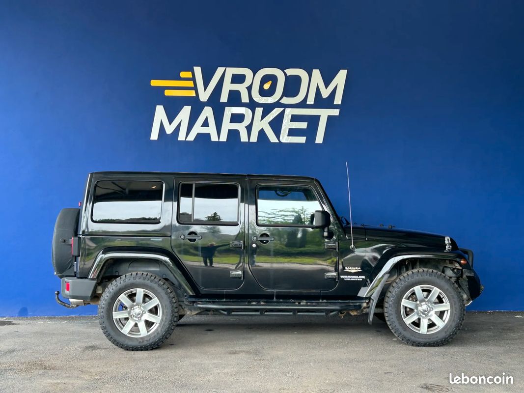 JEEP Wrangler 2.8 D 200ch Sahara - 2014 - 134 500 km - Boîte auto - GARANTIE 6 MOIS (image 4)