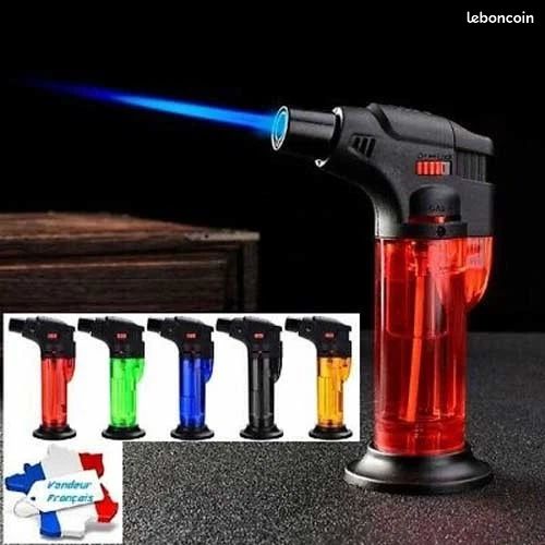 Lot De 4 Briquets Tempête Rechargeables Longs 19,5 Cm - Idéal Camping, Barbecue & Cuisine (Sans Gaz)