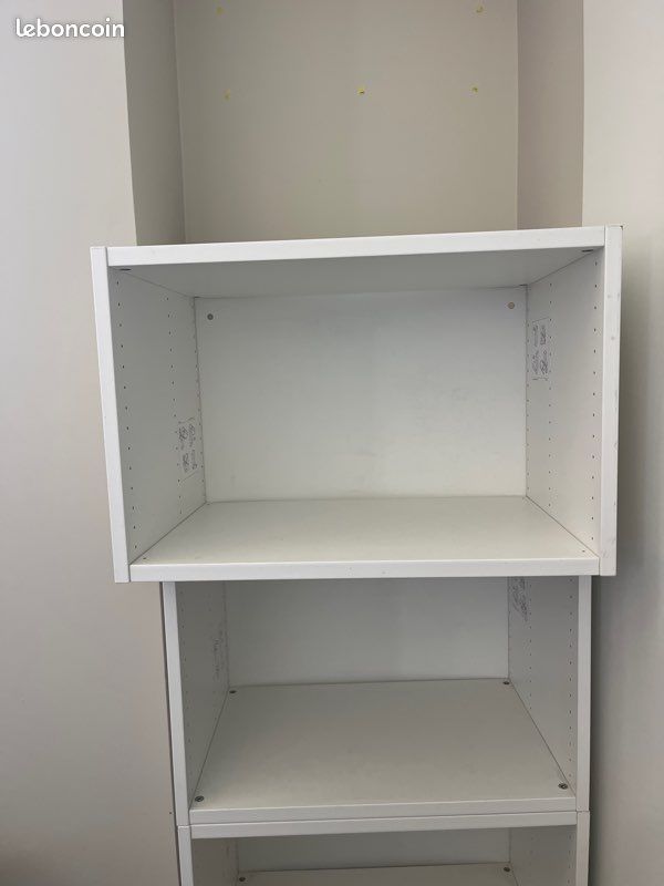 3 caissons/étagères IKEA blanc (image 2)