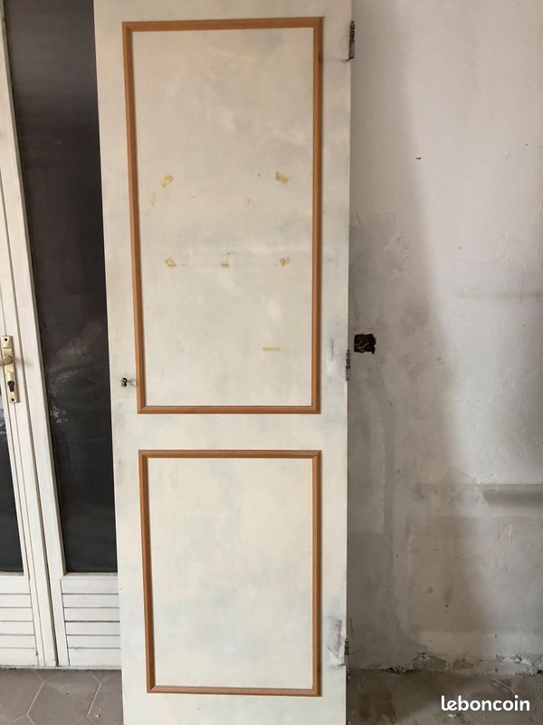 Lot de 3 double Portes battantes bois de placards (image 2)