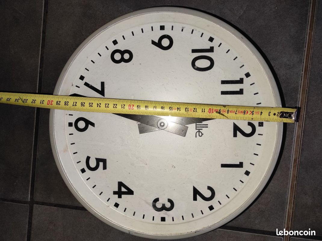 Horloge industrielle Brillié HORS SERVICE (image 3)