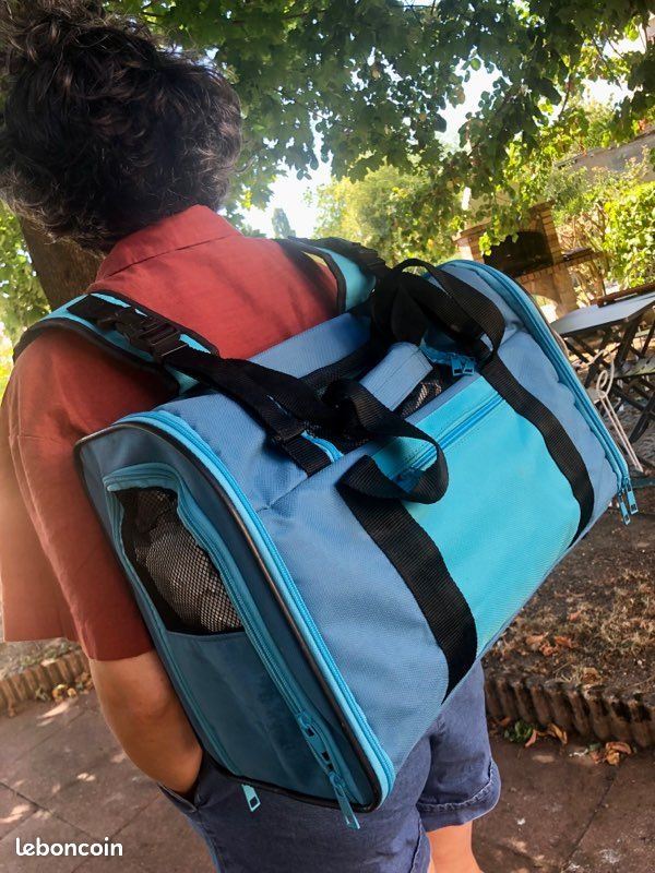 Sac à dos de transport petit animal « Shiva » de chez Trixie