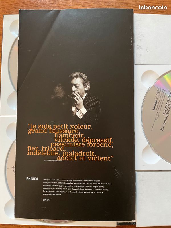 Coffret Compilation Serge Gainsbourg (image 5)