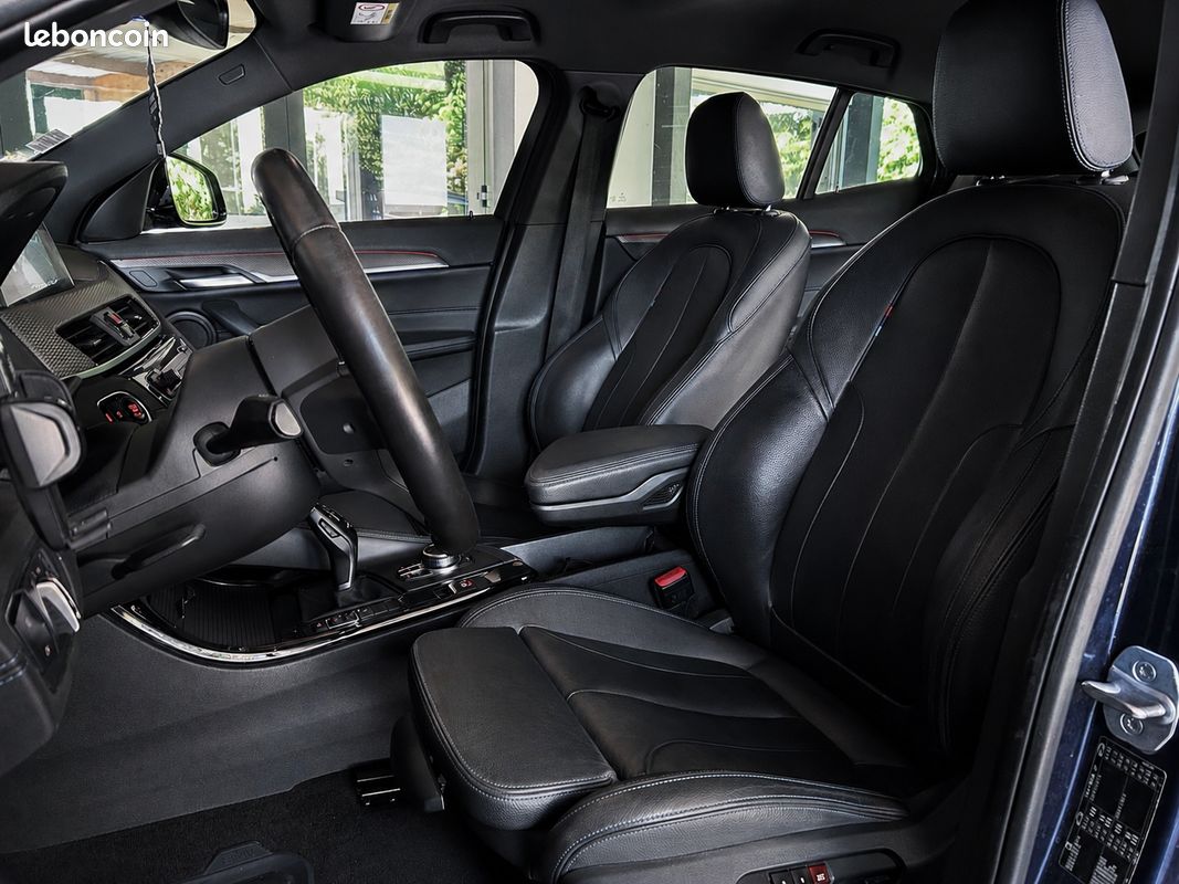 BMW X2 18D 150 cv M Sport - sDrive - Origine France - Pack M - CarPlay - Eclairage d'ambiance - Caméra de recul - Sièges chauffants - JA 19" - Suivi complet (image 10)