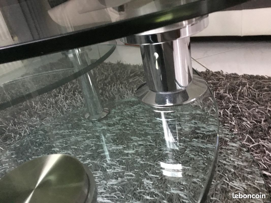 Table de salon en verre (image 8)