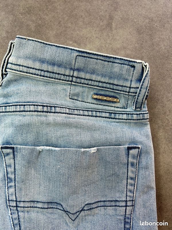Jean Diesel Tepphar slim carrot clair W29 L32 pantalon homme (image 3)