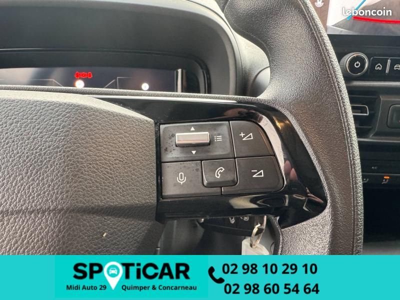 Citroen Berlingo Van XL 950kg BlueHDi 100 Pack Premium Connect / GPS / CAMERA / 3PL / 14908 HT (image 21)