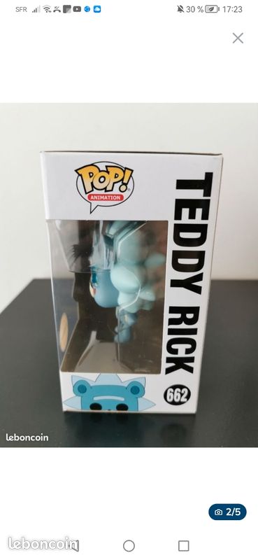 Funko POP Teddy Rick #662 – Rick Et Morty – Version CHASE Année 2019