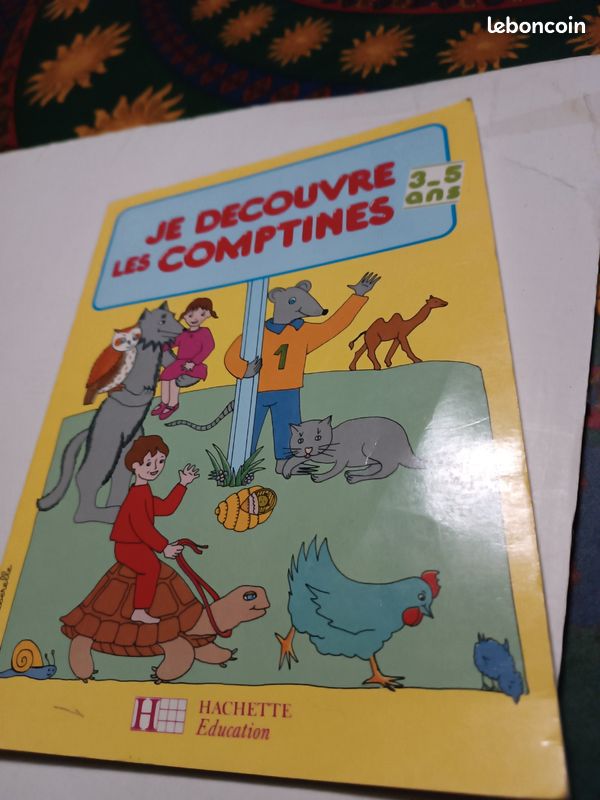 Je découvre les comptines à 3,5 ans aux éditions hachette (image 1)