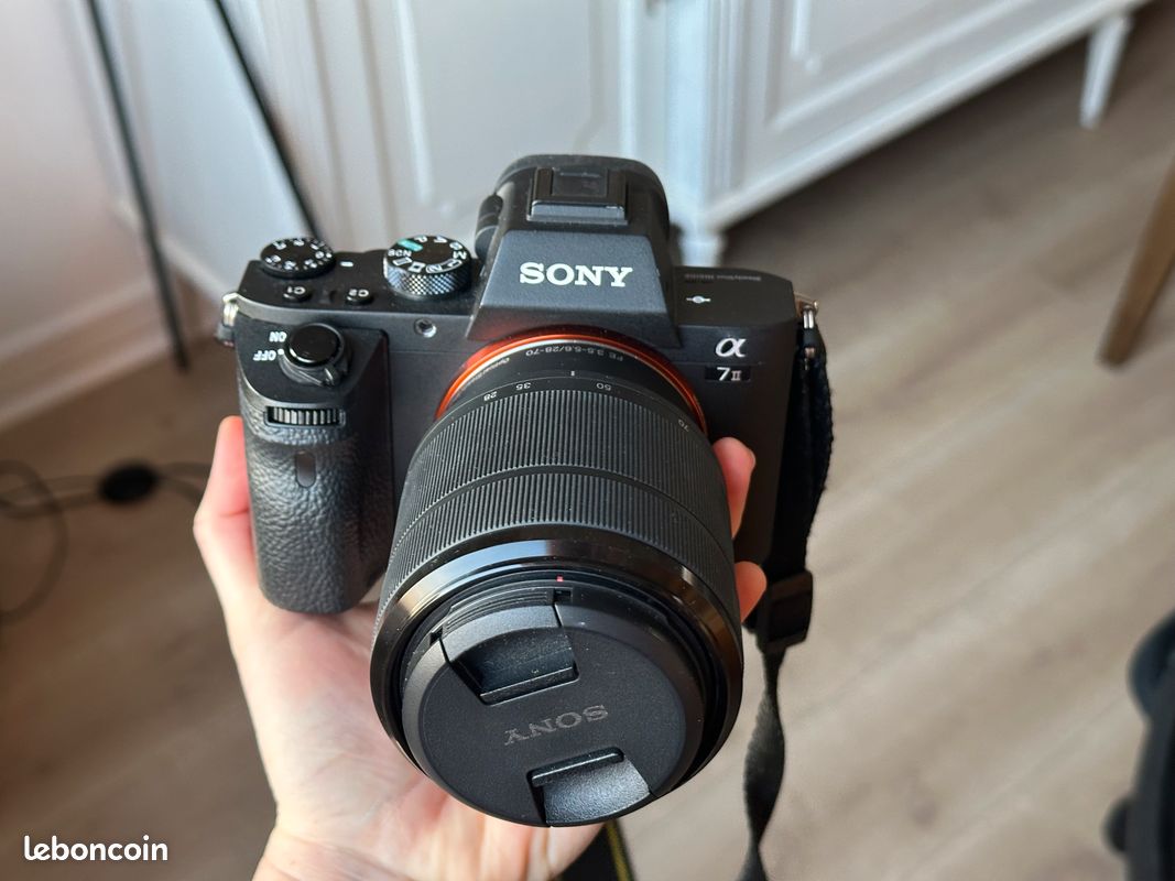 Appareil Photo Sony A7 III + 2 Objectifs - Hybride Plein Format, Comme Neuf, Vente Possible Séparée