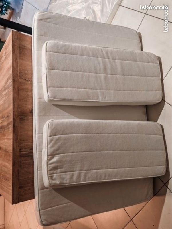 Matelas lit evolutif enfant IKEA 80 x 200 (image 1)
