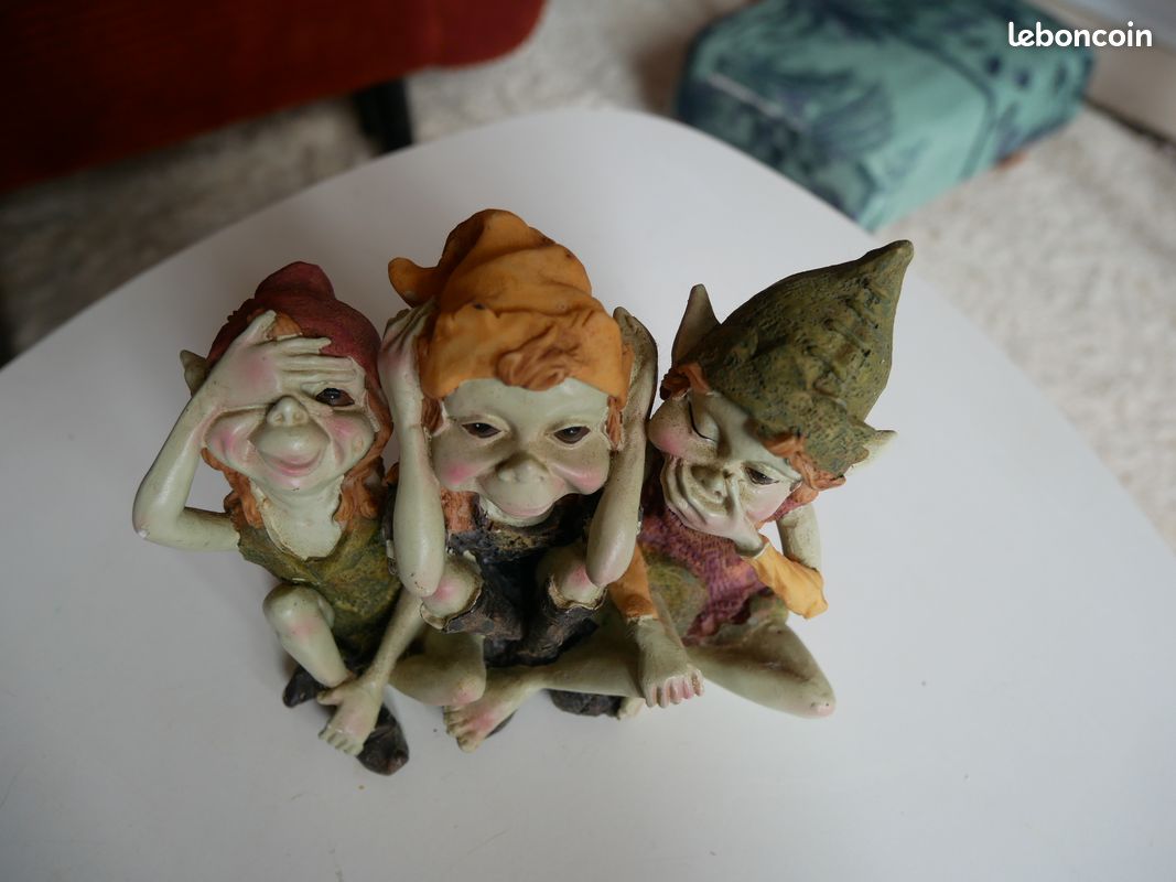Figurines lutins / trolls décoratifs - fantaisie / fantastique – vente unité ou lot (image 9)
