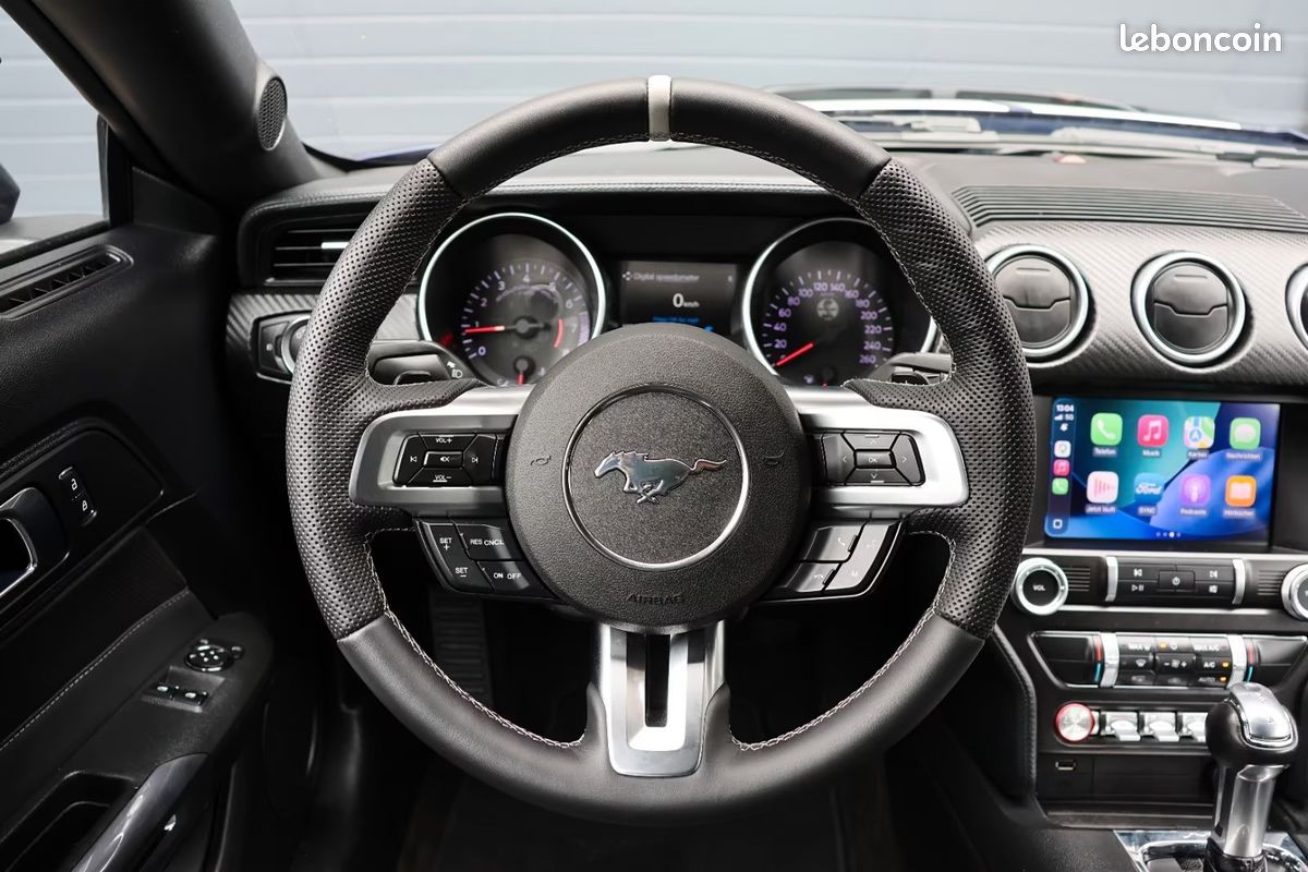 FORD Mustang EcoBoost Shelby GT500 Style 2.3 Turbo 314 ch – CarPlay – LED – Caméra (image 22)