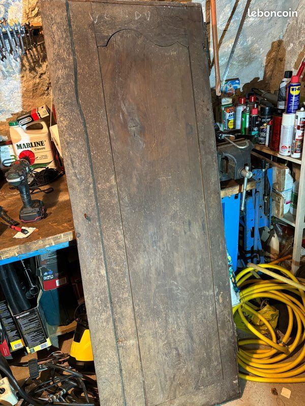 Porte d'armoire ancienne en chêne (image 2)