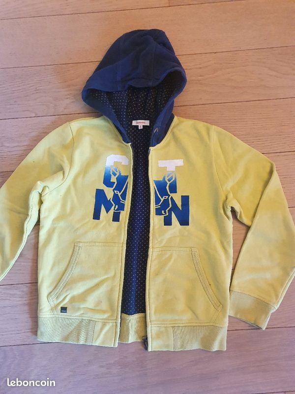 Sweat zippée catimini 12 ans (image 1)