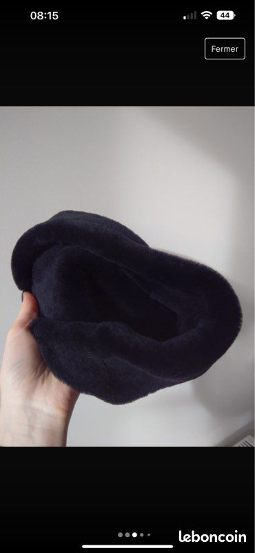 Bonnet simili cuir (image 4)