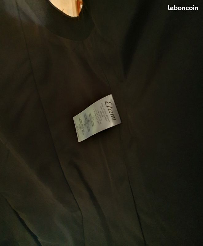 Veste Etam Argentée Taille 44 - Neuf Avec étiquettes, Pour L'hiver, Fermeture à Pression