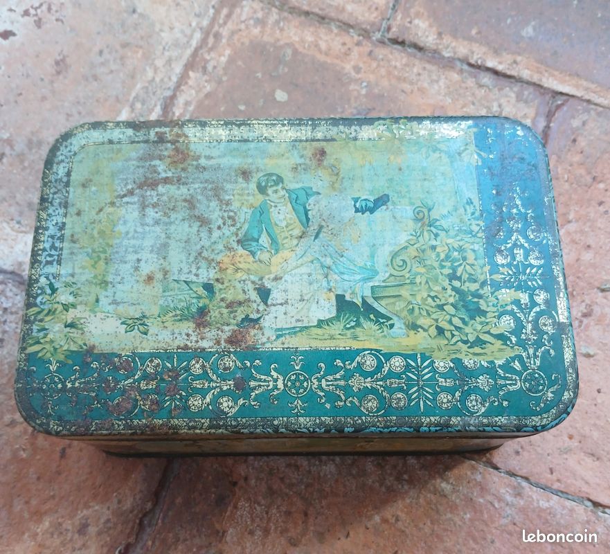 Rare, ancienne boîte à biscuits LU (image 1)
